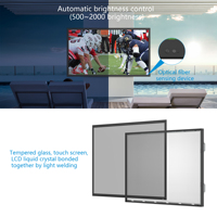 75-Zoll Outdoor-Fernseher mit IP66 Wasserdichtigkeitsklasse 1080p Auflösung Robuste Bauweise für Einkaufszentren & Einzelhandelsgeschäfte