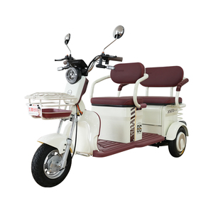 Tricycle électrique 500W à double rangée <span class=keywords><strong>de</strong></span> sièges, scooter électrique à 3 <span class=keywords><strong>roues</strong></span> pour passagers - Product Image 3