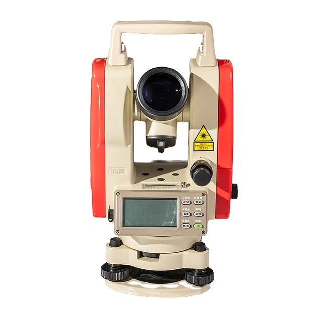 LCD 30X Magnification Total Station Theodolite WDT-02L Double-sided Display Accurate 2" Angle Measurements for Simple Land