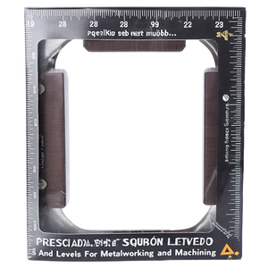 Juego de Niveles Cuadrados de Precisión, Reglas y Niveles para Trabajos en Metal y Mecanizado - Product Image 2
