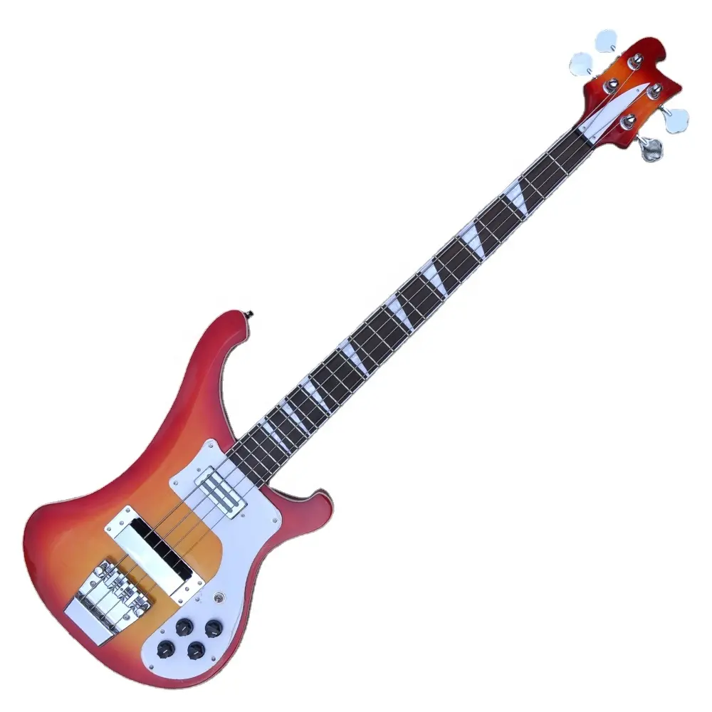 Flyoung Cheap Price Electric Bass Guitar Musical Instrument Rick Bass