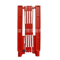 Rambarde de sécurité rétractable en gros rambarde de sécurité rétractable en plastique barrière d'isolation rambarde de sécurité amovible barrière portable pliante