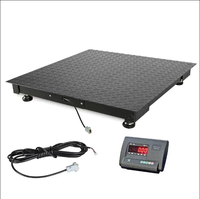 Báscula Industrial para Camiones A12E con Pantalla LED Báscula de Plataforma Electrónica para Pesaje de Ganado OEM Personalizable