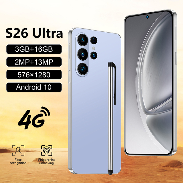 S26 Ultra China Low Price Private Label Smartphone Game Smart Phones 4G Mobile Android Smartphones Unlocked