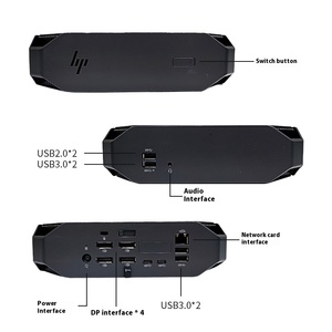 Cho HP Z2 Mini G3 Máy Trạm xách tay nhỏ tháp máy tính với Rời Rạc đồ họa cho văn phòng trò chơi thiết kế nhà sử dụng - Product Image 4