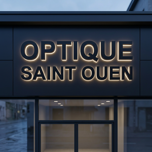<b>LED</b> Backlit Letters <b>Sign</b> Display Screen Wall Mount Multi Color Custom Graphics App Control For Buildings Shop <b>Sign</b> - Product Image 1