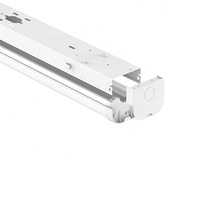 Luminaire LED Moderne pour Bureau, Type Batten, PC IP20, Garantie 5 Ans, Interrupteur Coulissant, Démontage Rapide, CCT Interchangeable, 600 1200 1500mm