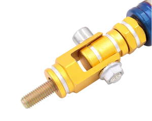 Universal titanio azul dorado Auto Roll <span class=keywords><strong>Bar</strong></span> soporte coche Interior agarre techo manija aluminio coche agarre <span class=keywords><strong>Handler</strong></span> - Product Image 4