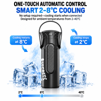 SECRETSBOX Sac isotherme en toile pour insuline, approuvé TSA, portable, pour médicaments diabétiques, avec chargement USB et sangle de sac à dos