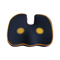 Mousse à mémoire pour chaise de bureau siège de voiture avion soulagement de la douleur coussin de chaise de bureau pour les travailleurs de bureau assis longtemps coussin de siège
