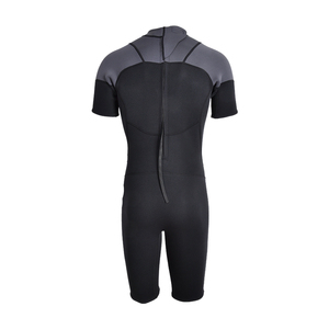 Traje de <span class=keywords><strong>Neopreno</strong></span> Corto YONSUB de 3mm Gris Negro para Hombre y <span class=keywords><strong>Mujer</strong></span>, Traje de Buceo Elástico para Snorkel, Natación y Surf - Product Image 3