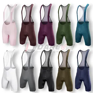 DAREVIE Spring Summer New Design Long Distance Seamless Soft Padded Cycling Bib Shorts Cycling Wear