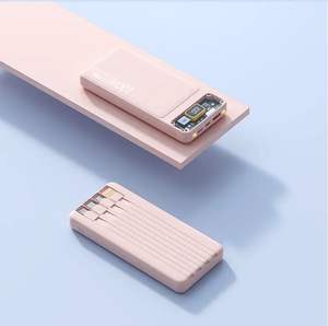 Banques d'alimentation portables pour téléphone mobile 100w Rohs Power Bank 20000mah Pour téléphone avec câble intégré - Product Image 6