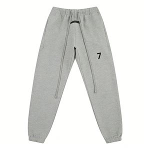 Prêt à <span class=keywords><strong>acheter</strong></span> : Ensemble de survêtement essentiel pour homme, style streetwear, en coton 100% avec capuche doublée, modèle 1977 de haute qualité - Product Image 5