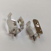 Clip de batterie de remplacement Keystone pour usine, connexion de batterie 18650, support de batterie SMT en acier à ressort à éclats