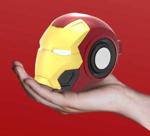 Altavoz Inalámbrico Bluetooth Iron Man, Subwoofer Estéreo Inalámbrico Bluetooth, Radio FM, Diseño Clásico con Ranura para Tarjeta, Portátil y Elegante - Product Image 3