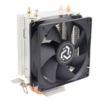 2 Pipa Panas Tembaga Pendingin Udara CPU Bantalan Bola 22dBA 4Pin untuk Prosesor LGA 775/1366/115x AM3 AM4 AM5