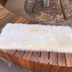 100% 리얼 울 고밀도 Xl 대형 타우페카카오 다크 브라운 정품 아이슬란드 양가죽 - Product Image 5