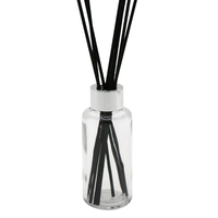 Bouteille en verre à bouchon à vis 200 ml Durable Infusion arabe Or Mat Écran imprimé Carte Holographique Diffuseur de voiture Cristal