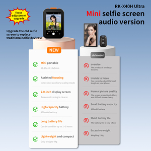 <span class=keywords><strong>New</strong></span> Pocket Mini Vlog Màn Hình Màn Hình Ảnh Tự Sướng Máy Ảnh HD 2Inch Có Thể Sạc Lại Ảnh Tự Sướng Màn Hình Cho Apple Và Android Điện Thoại Di Động - Product Image 4