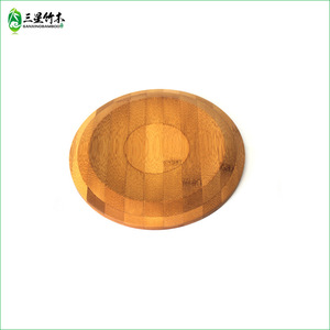 Planche à découper en bambou pour pizza au fromage, plateau à fromage, plateau rond pour steak et pizza, plateau de service, plateau en bois massif personnalisé - Product Image 4