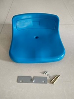 Siège de stade télescopique en HDPE de haute qualité de marque CGC, chaise en acier pour usage intérieur, réglable, en plastique, 42x42x18cm, pour le football