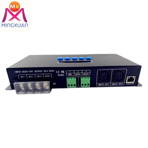 Strip <strong>Controller</strong> 16 Ports DMX Artnet 16 Channels <strong>Dmx512</strong> Decoder Stage Console Lighting Project - Product Image 3