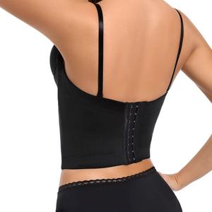 Vente en gros de corsets vintage sans bretelles tricotés pour femmes corset sans manches <span class=keywords><strong>dos</strong></span> <span class=keywords><strong>nu</strong></span> débardeurs sexy bonnets soutien-gorge body bustiers - Product Image 6