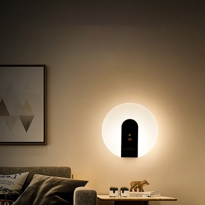 ไฟกลางคืน LED แบบชาร์จไฟได้ แม่เหล็กไร้สาย ติดผนังอะคริลิค สำหรับห้องนอน พร้อมเซ็นเซอร์ตรวจจับร่างกายมนุษย์ - Product Image 2