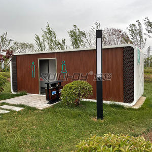 Toilettes portables Ruichoy en panneaux sandwich, modernes et écologiques, pour utilisation en extérieur dans les attractions touristiques - Product Image 2