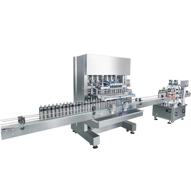 500-5000ml Automatische Olivenöl Sojasauce Salats auce und Fruchtsaft Produktions ausrüstung Abfüll maschine