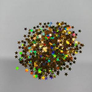 5 mm olografico oro stelle Glitter coriandoli luccichio paillettes stella per artigianato compleanno festa di nozze decorazioni Festival - Product Image 4