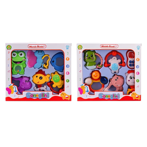 Juego de Sonajeros para Bebés Mondo Bimbi, 26x32x5 cm, Juguetes Musicales de Plástico Coloridos Hechos en Italia para Bebés - Product Image 2