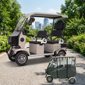 HLD Promotion : Quadricycle Électrique à Quatre Roues, Type Ouvert avec Toit, Design Tendance, Haute Vitesse, pour Passagers - Product Image 2