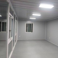 Maisons préfabriquées modulaires en conteneurs de 20 pieds, 30 pieds, 40 pieds avec salle de bain, cuisine, design détachable pour appartement ou villa