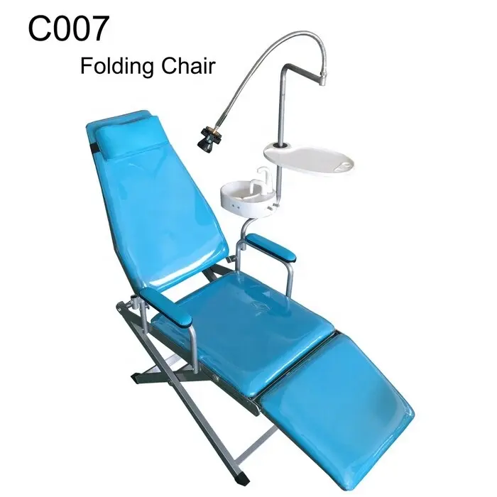 Type standard portatif professionnel-chaise se pliante pour les meubles dentaires d'hôpital de clinique dentaire