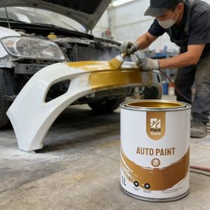 Apprêt époxy automobile Hard Gold HG0121, deux composants, <span class=keywords><strong>anti</strong></span>-UV, forte adhérence, résistant aux pulvérisations de sel, revêtement liquide antirouille - Product Image 3