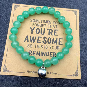 YL 크로스 보더 트렌디 한 얼룩말 돌 비즈 어린이 우정 사랑 휴일 선물 도매 폭발에 대 한 팔찌 - Product Image 2