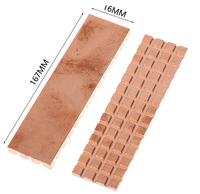 Dissipateur thermique intelligent pour SSD M.2 2280 PCI-E NVME, coussin thermique, refroidisseur d'ordinateur, radiateur en cuivre pour PC portable