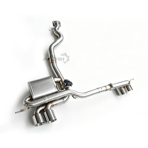 Système d'échappement Catback de haute qualité pour BMW 135i 3.0T (N54) E81E82E87E88 2007-2012 en acier inoxydable avec silencieux Valvetronic - Product Image 4