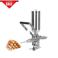 Harga Pabrik Grosir Mesin Pengisi Krim Manual Baru Stainless Steel Komersial Pengisi Selai Donat Churros Produktivitas Tinggi