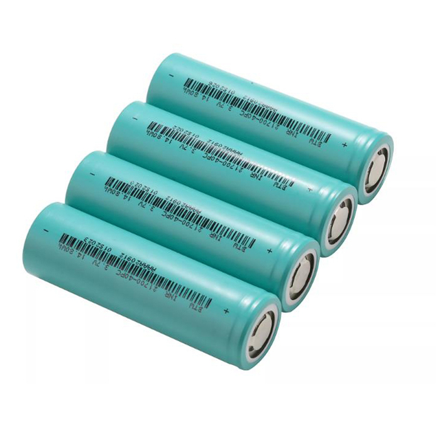 Good Performance 3.7v 21700 Lithium Ion Battery 4000mah 4200mah 4400mah Cylindrical Cells for Electric Scooters