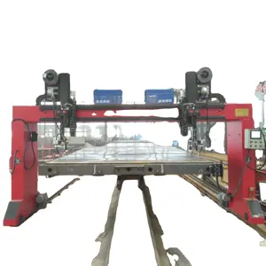 SHUIPO trailer floor auto welding machine for trailer chassis parts