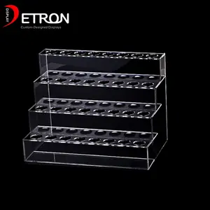 Nail Polish Display Stand Perfume Rack Acrylic Shelf Wall Mounted Acrylic Display China Made