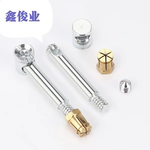 น็อตเอ็กเซนทริคแบบสี่ในหนึ่ง Xinjunye รุ่น M6 M8 อุปกรณ์ประกอบเฟอร์นิเจอร์ - Product Image 5