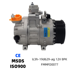 คอมเพรสเซอร์แอร์คอมเพรสเซอร์แอร์รถยนต์ t63326b lc3h-19d629-ag มีคลัทช์8PK ลูกรอกสำหรับฟอร์ด f-250 6.7L F-350 - Product Image 1