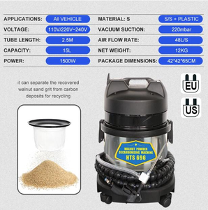 AUTOMATIQUE HTS696 nettoyeur de dépôt de carbone pour <span class=keywords><strong>moteur</strong></span> de voiture Machine de nettoyage de soupape de tuyau d'admission décarbonisation nettoyage de décarbonation automobile - Product Image 1