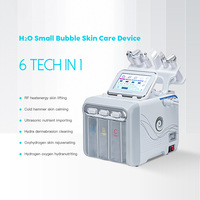 Appareil professionnel de beauté portable pour le visage, 6 en 1, équipement de peeling au diamant, hydradermabrasion, machine d'hydrodermabrasion