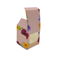 Boîtes cosmétiques carrées de luxe en matériaux recyclés biodégradables, design délicat, imprimées en deux couleurs, gaufrées, pour bougies