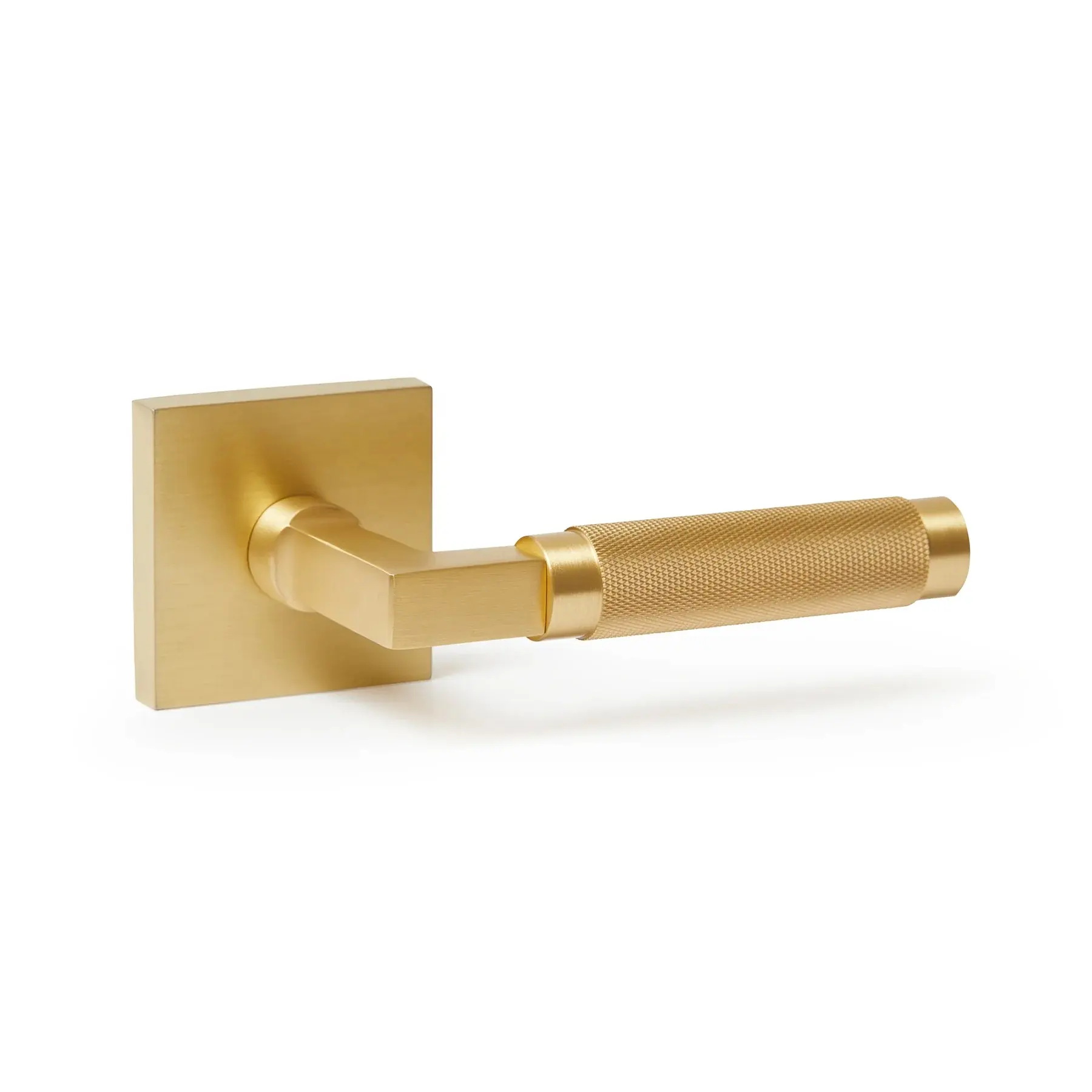 Mỹ satin Brass Cửa Khóa hiện đại vàng nội thất cửa khóa xử lý vàng cửa xử lý